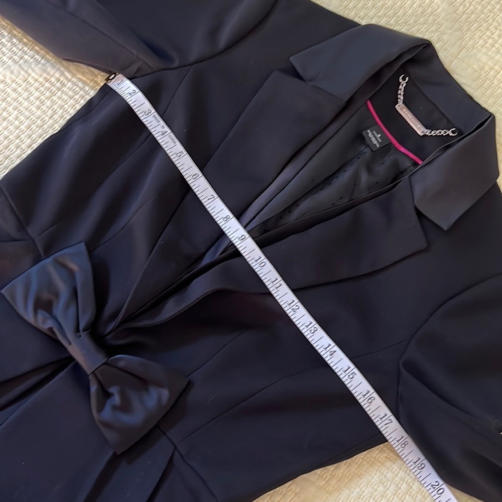 White House Black Market Black Jacket Size 4 - Picture 13 of 14